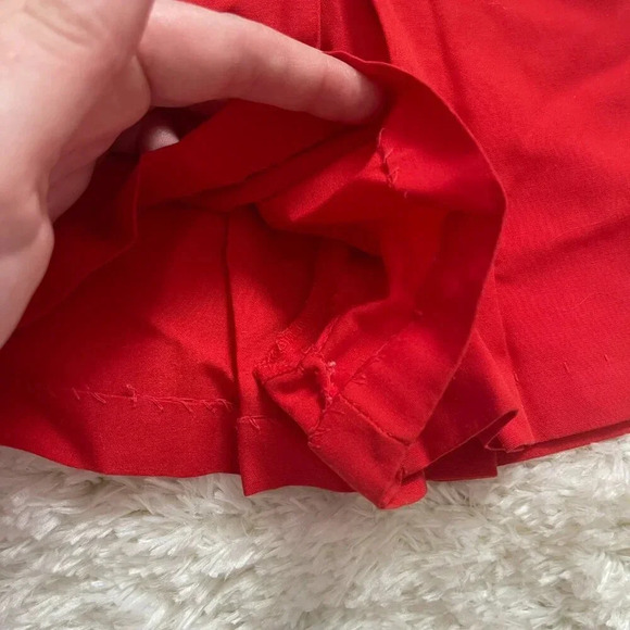 Children: Girls plaid romper/skort, Sears brand 6 - Vintage - Picture 3 of 12